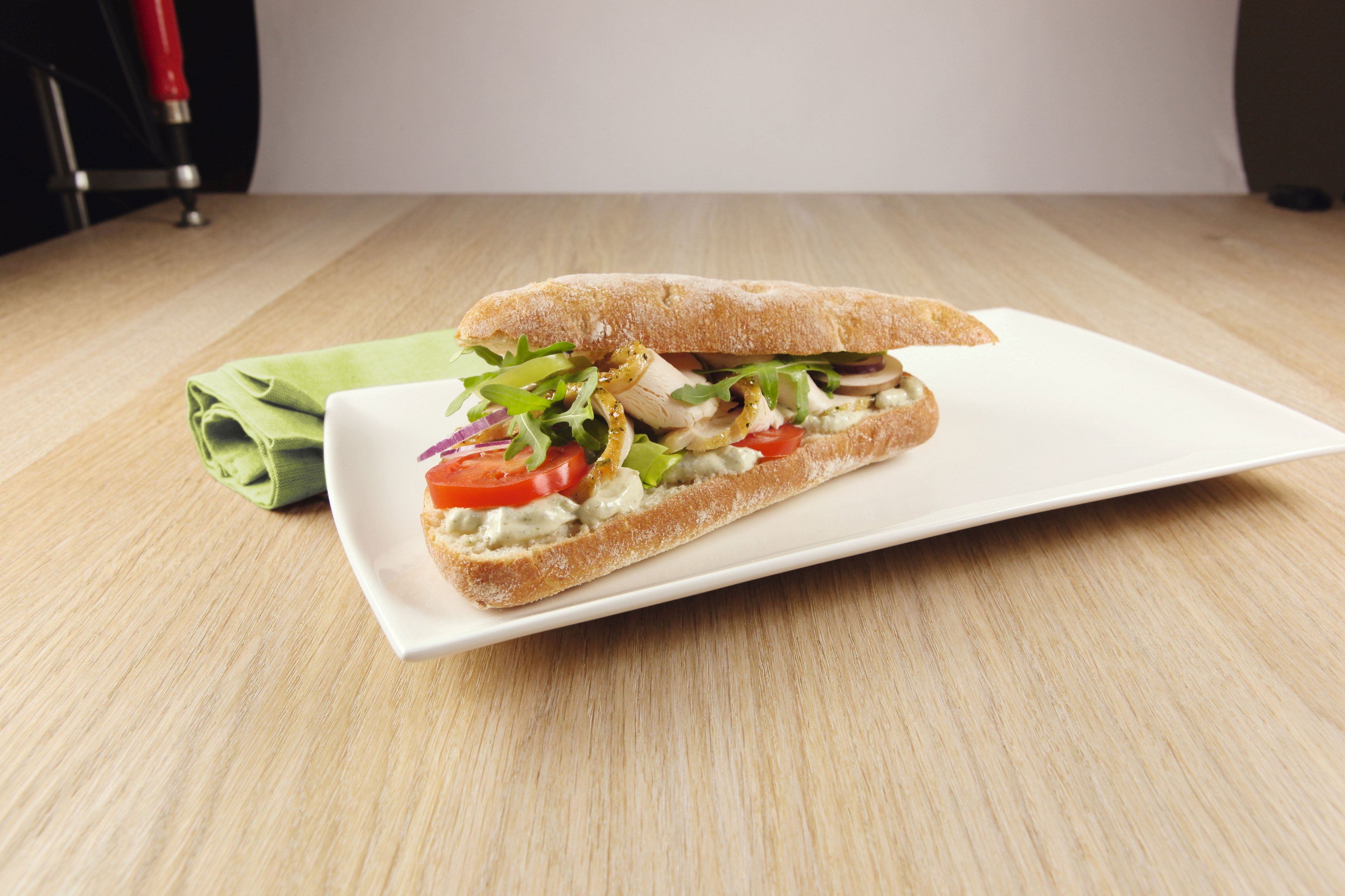 Chicken-Baguette Provence