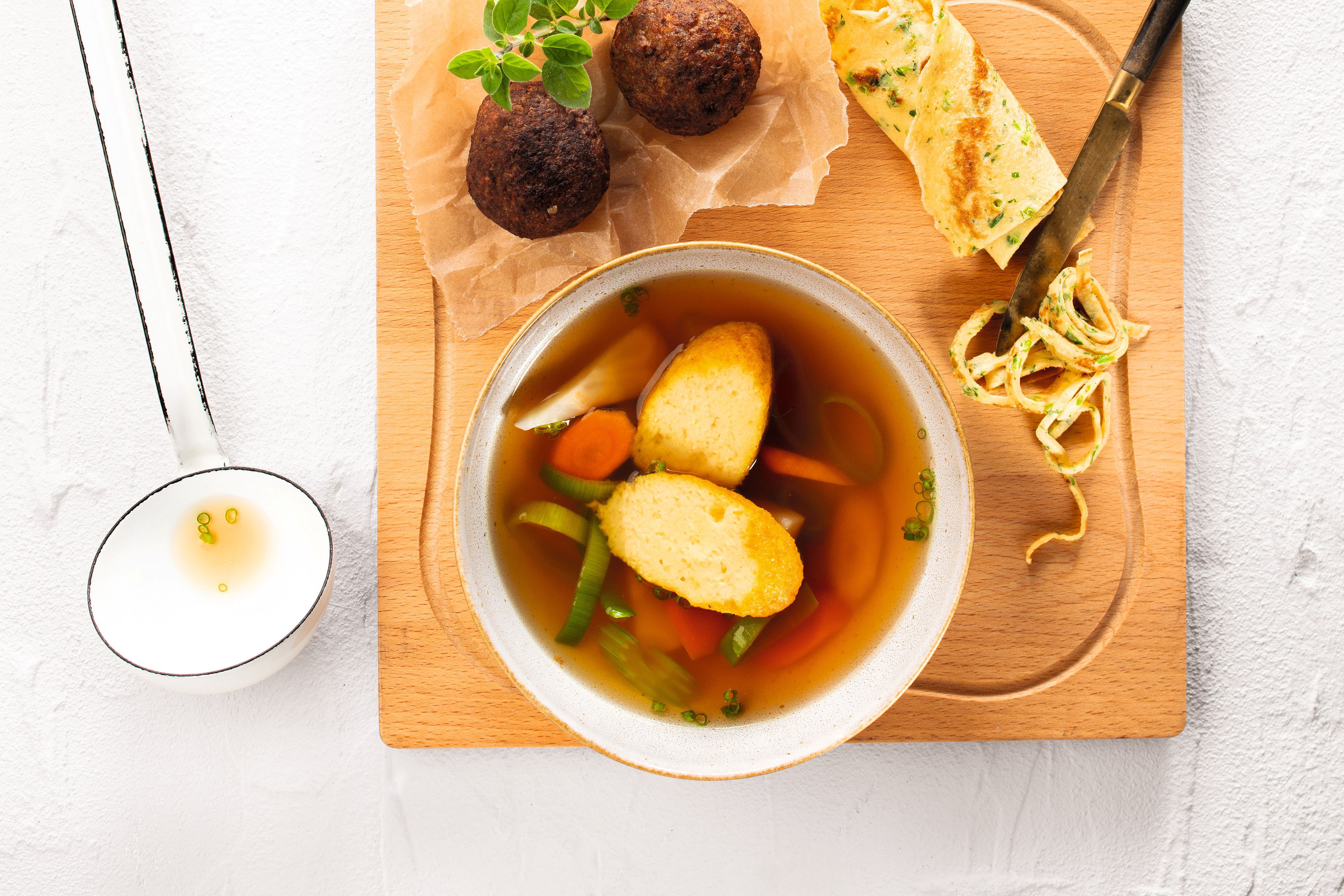 Grießnockerlsuppe