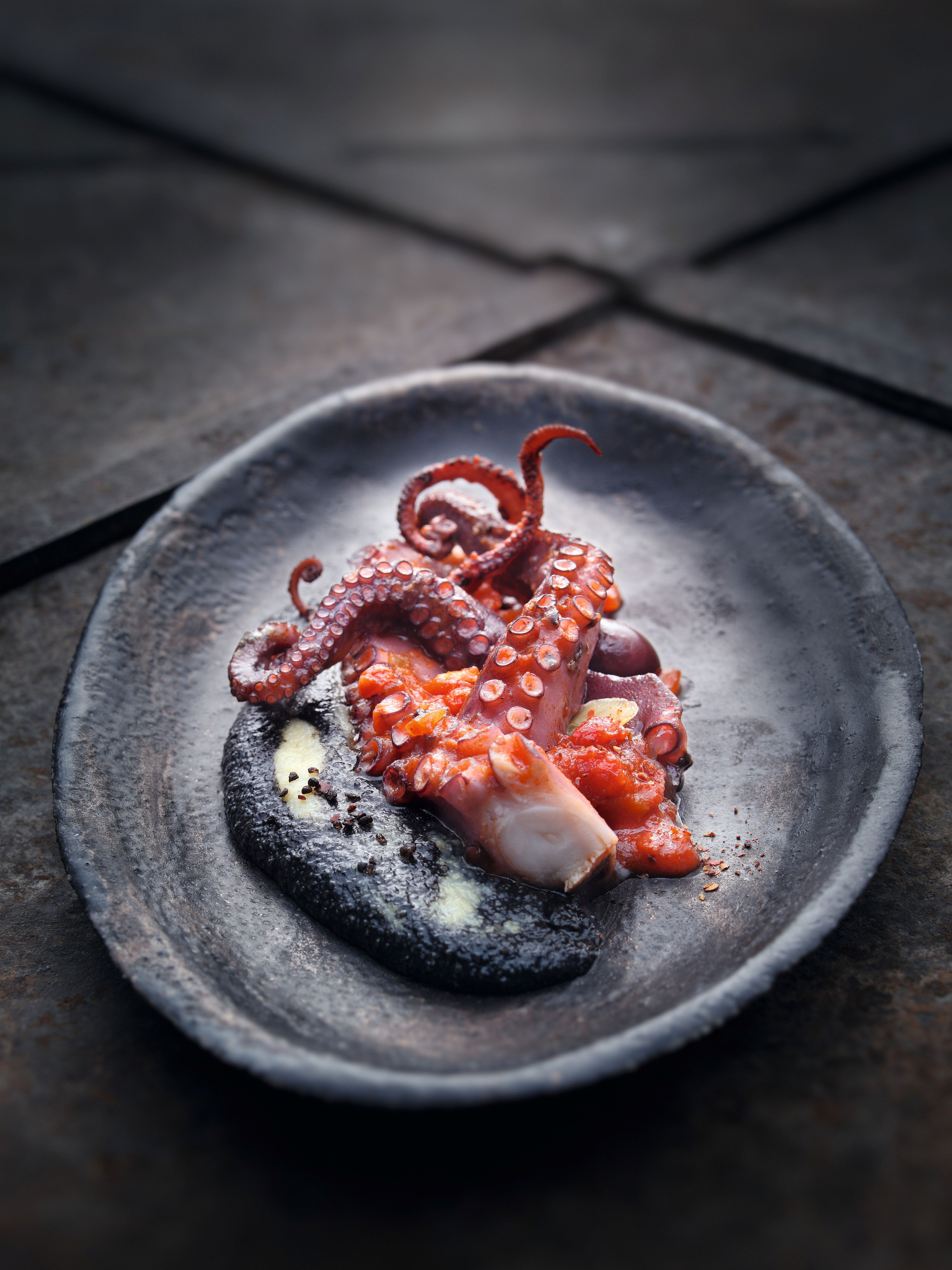 Geschmorter Pulpo