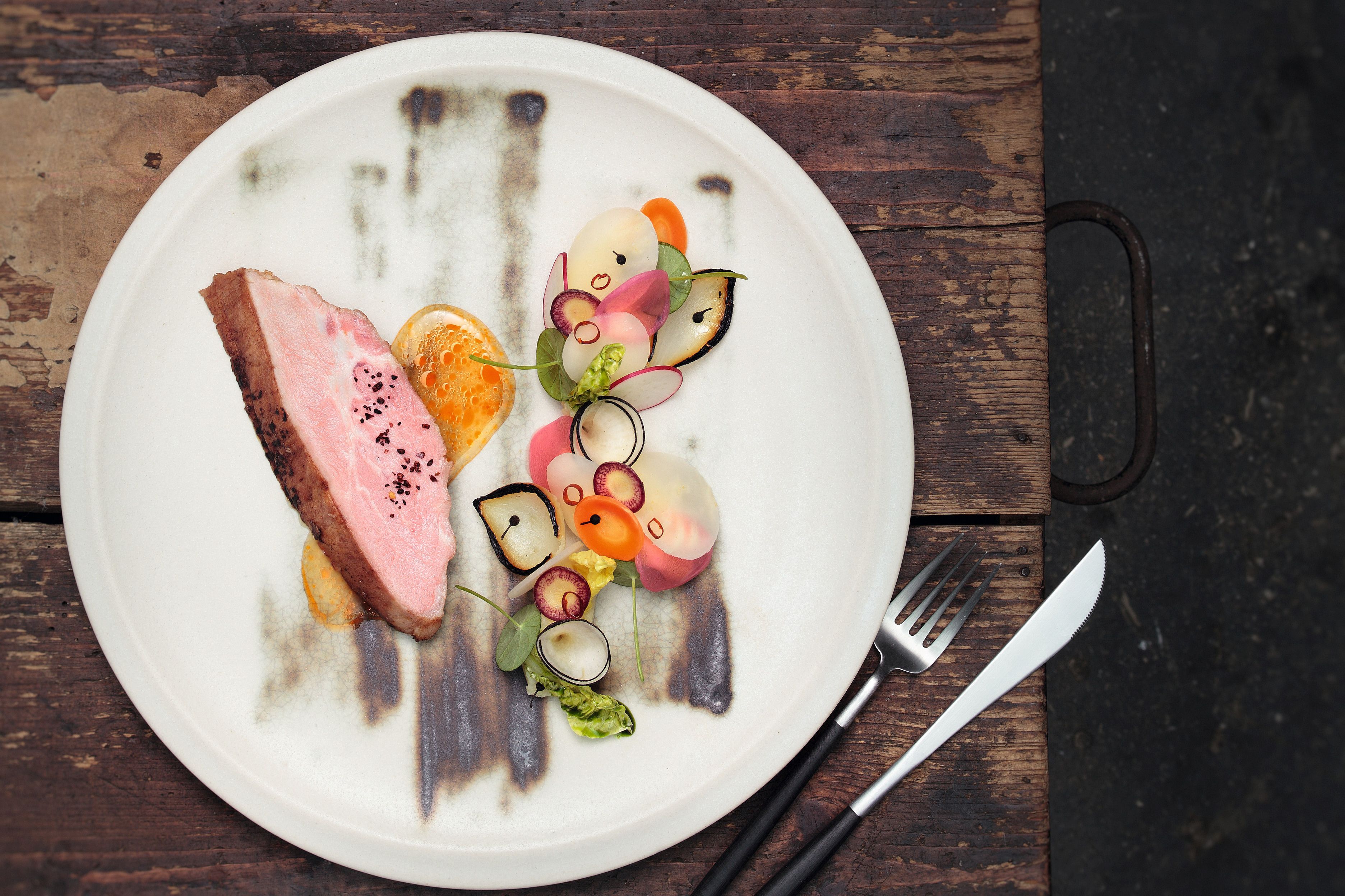 Presa vom Iberico Schwein