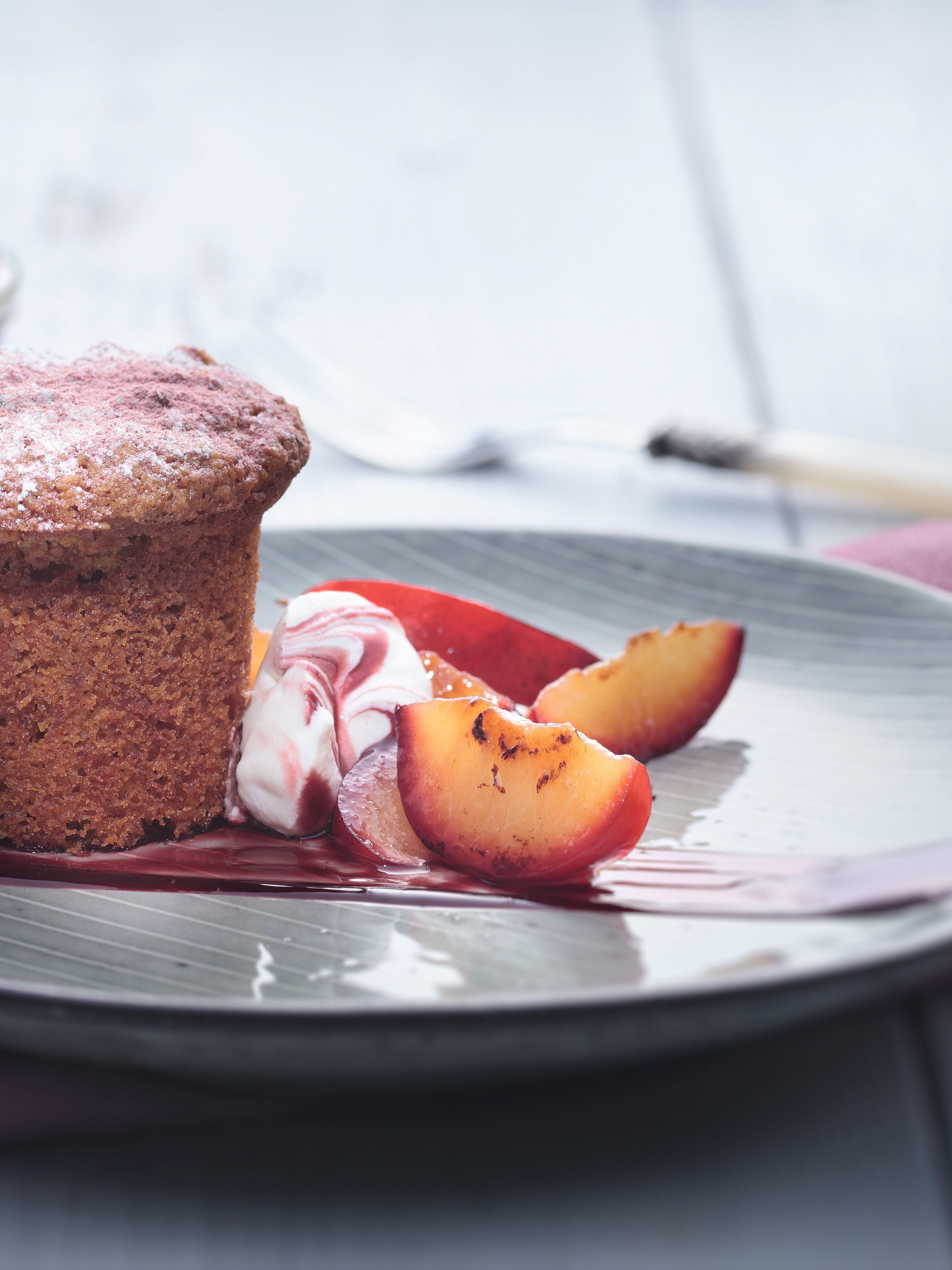 Warmer Kürbiskuchen