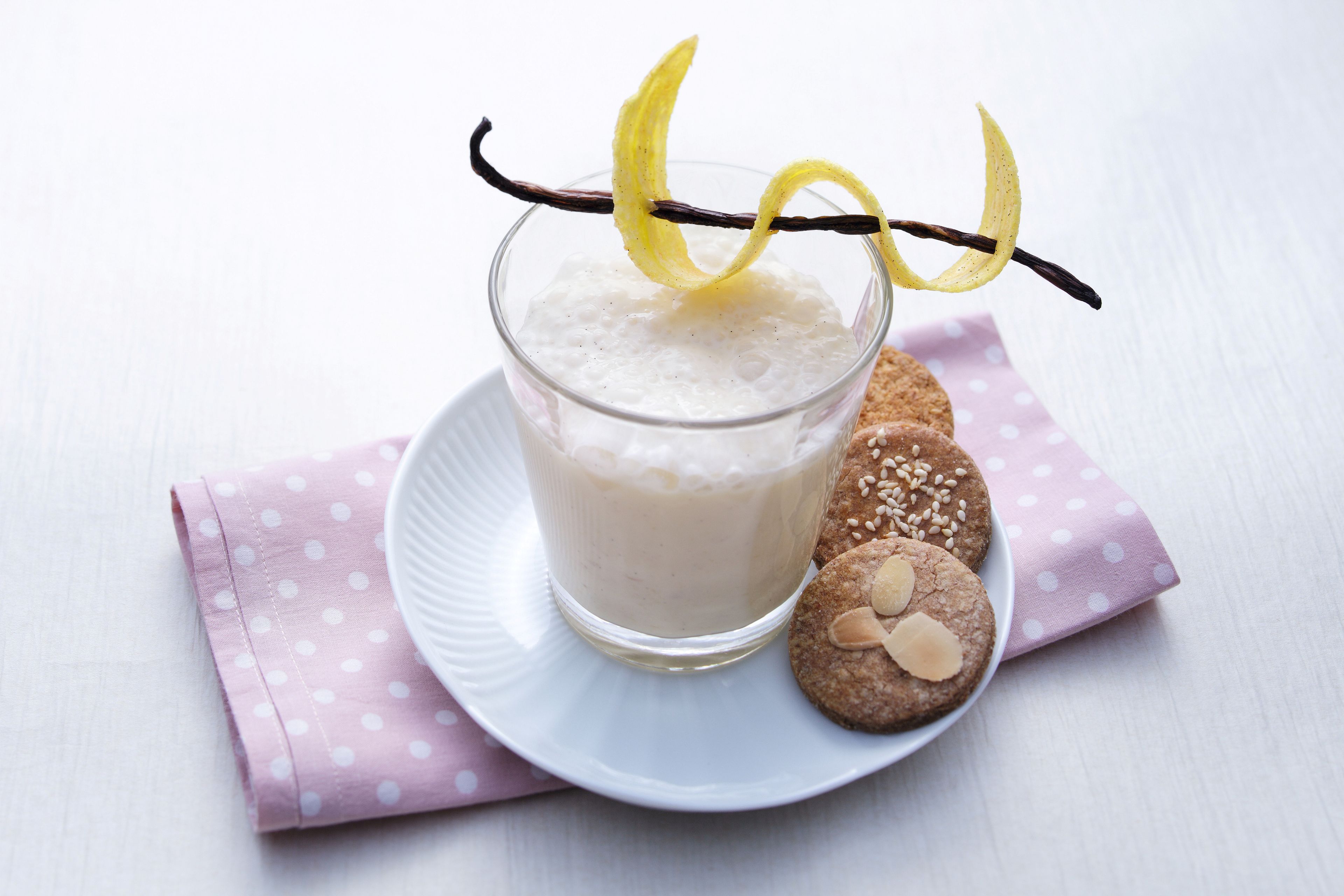 Würziger Bananen-Mango-Shake