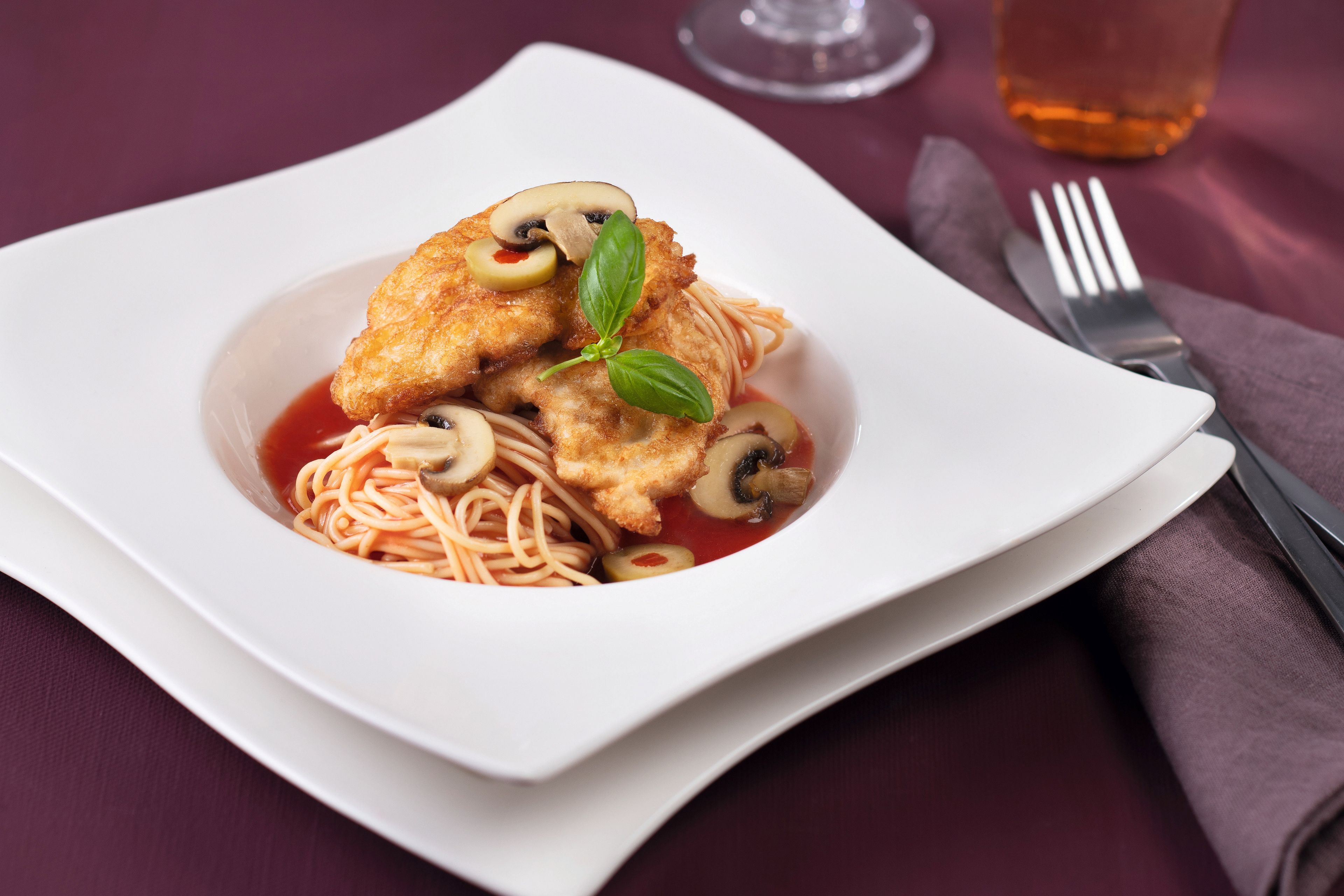 Piccata Milanese vom Truthahn 