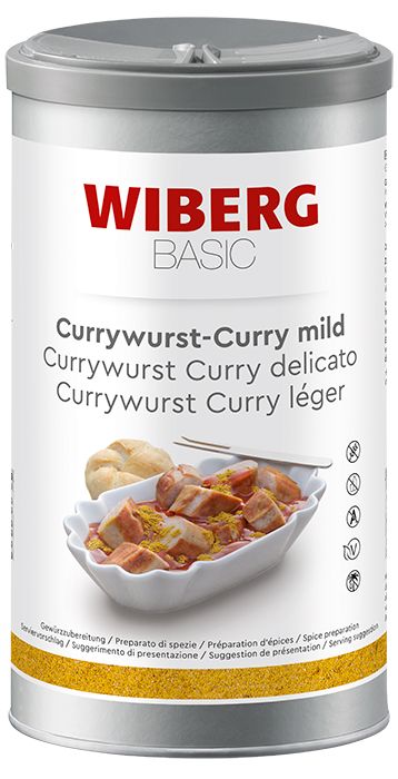 Currywurst Curry mild