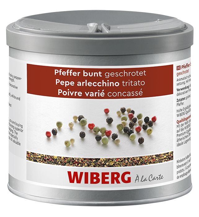 Pfeffer bunt, geschrotet