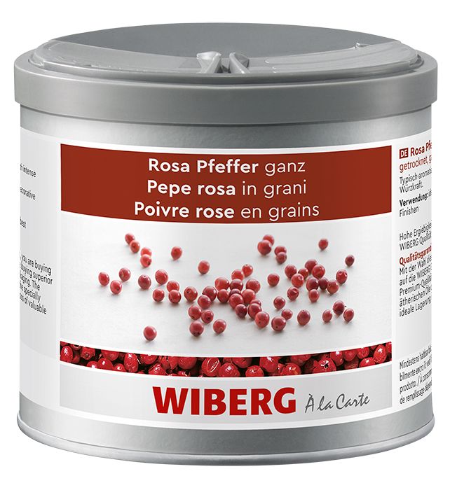 Rosa Pfeffer, getrocknet, ganz