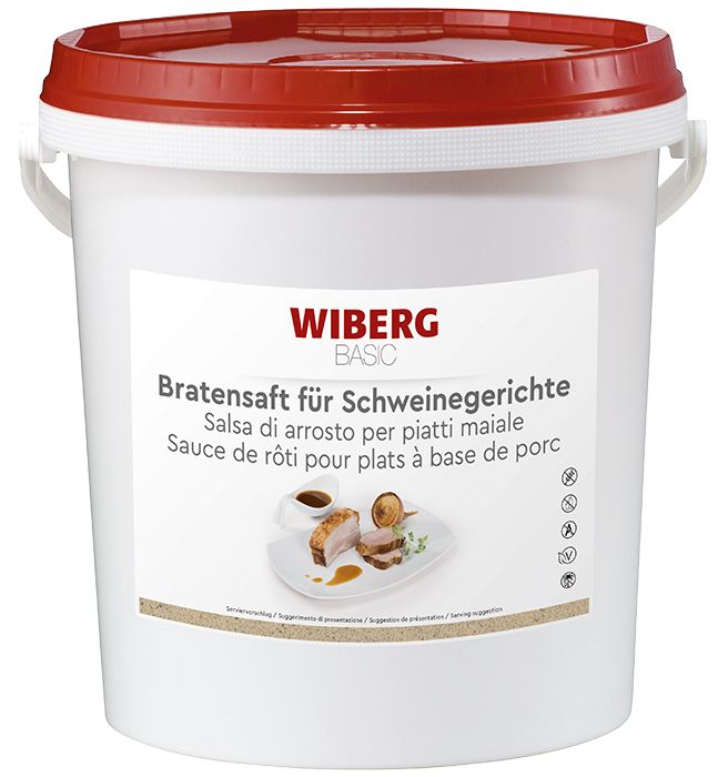 Bratensaft für Schweinegerichte, pulverisiert