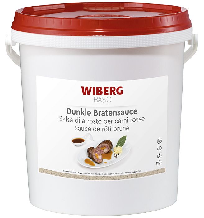 Dunkle Bratensauce, pulverisiert